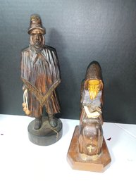 Vintage Wooden Figurines