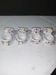 Vintage Porcelain Napkin Rings