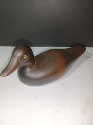 Vintage Carved Wooden Duck Decoy