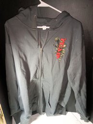 2XL Godzilla Hoodie Jacket