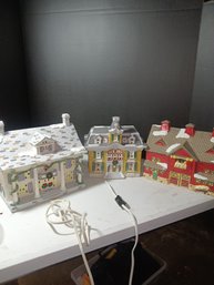 Vintage Department 56 Village Buildings