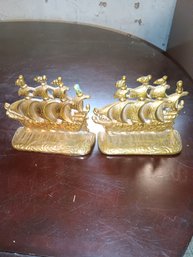 Antique Bronze Bookends