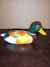 Carved Wooden Duck