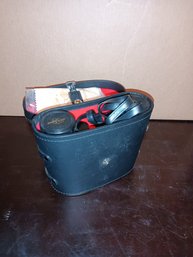 Vintage Binoculars With Case