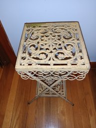 Vintage Cast Iron Plant Stand