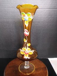 Vintage Art Glass Bud Vase
