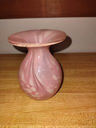 Signed Art Glass Bud Vase