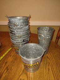 Stack Of Metal Buckets