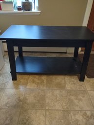 Nice Black Wooden TV Stand / Hall Table