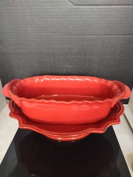 Nice Red Kitchen Stoneware