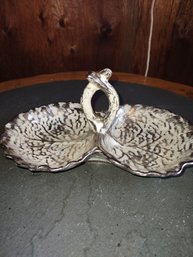 Vintage Stangi Pottery Nut Dish