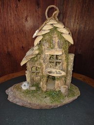 Handmade Wooden Birdhouse