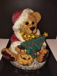 Vintage Boyds Bear Collection Christmas Cookie Jar