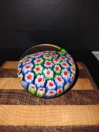 Beautiful Millefieori Small Paperweight