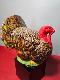 Large Turkey Cookie Jar