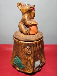 Rare Find Bear Cookie Jar, Large