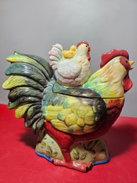 Large Ceramic Chicken Cookie Jar