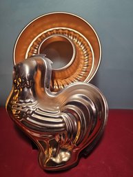 Copper Molds, Rooster And Ring, Wear-ever And Miro