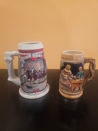 Two Collectable Beer Steins