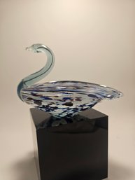Beautiful Murano Art Glass Swann