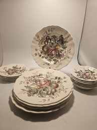 English Staffordshire Dishes, Antique, J&g Meakin