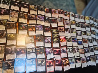 Lot 11 Of 19 - 100plus Magic The Gathering Cards