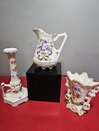 3 Items , Vintage Porcelain