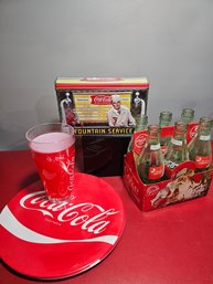 Collection Of Vintage Collectable Coca Cola Items