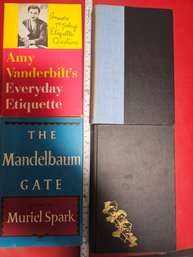 Four Vintage Books , One Is Muriel Spark