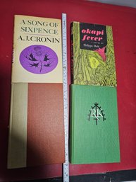 Four Vintage Books,one Is By Philip Diole