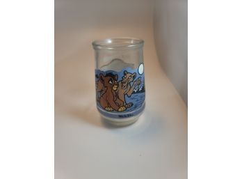 4 Vtg 1998 Lion King II Simba's Pride Welch's Jelly Jar Glass