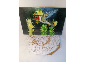 Vintage Bird Tile