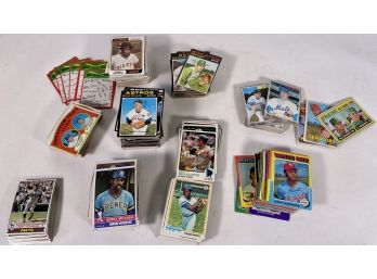 Large Lot Of Vintage Baseball Cards From 1960's/1970's