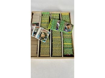 Huge Lot Of 1984 & 1986 Topps Football Cards, 3000 Total Cards!!