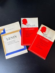 Lot Of Booklets On Lenin Marxism Communism