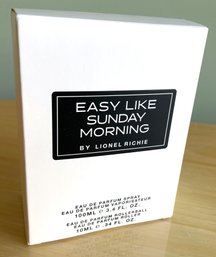 Easy Like Sunday Morning Perfume By Lionel Richie Eau De Parfum Spray 100 ML 3.4 Fluid Ounces Unopened Box