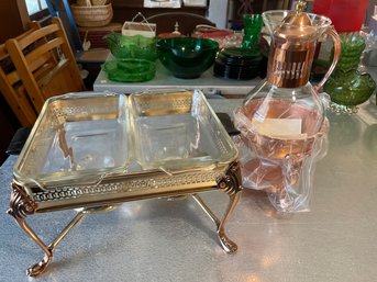 Brass And Copper Service Sets