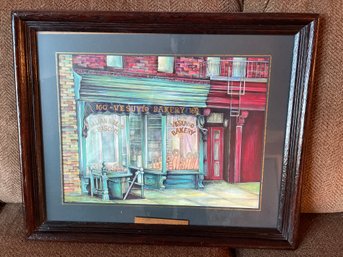 Framed Painting Prince Street Pride By Gaye Elise Beda