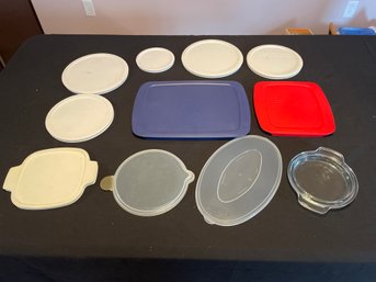 11 Lids Pyrex Corningware Corning Ware Etc