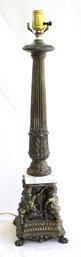 VINTAGE NEOCLASSICAL/HOLLYWOOD REGENCY TABLE LAMP, MID 20TH CENTURY