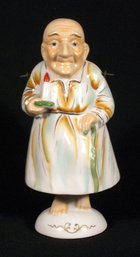 VINTAGE NODDER FIGURINE IN THE FORM OF AN OLD MAN WITH CANDLE, EARLY 20TH CENTURY