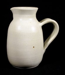 VINTAGE STUDIO POTTERY PITCHER BY STEVE TAGGART, MICHIGAN, CIRCA 1970s