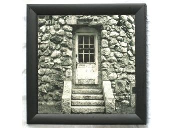 ORIGINAL LARGE FRAMED PLATINUM PHOTO OF SMYTH TOWER, MANCHESTER, NEW HAMPSHIRE