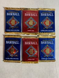 6 1992 Donruss Baseball Packs