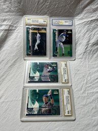 4 Ichiro Suzuki Graded Rookie Cards