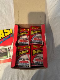 1991 Topps Baseball 26 Sealed Packs