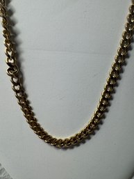 18k Gold Plated Mens Necklace