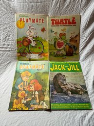 Four 1980s Children Magazines