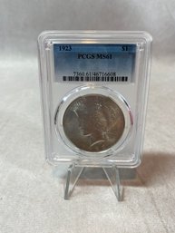 PCGS MS61 1923 Peace Dollar