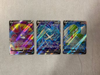 3 Pokemon Cards: Croat, Metagross, Gardevoir